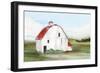 Red Barn I-Isabelle Z-Framed Art Print