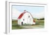 Red Barn I-Isabelle Z-Framed Art Print