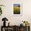 Red Barn in Field of Harvest Wheat-Terry Eggers-Framed Premium Photographic Print displayed on a wall