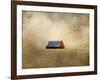 Red Barn in Missouri-Jai Johnson-Framed Giclee Print