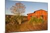 Red Barn in Texas Hill Country, USA-Larry Ditto-Mounted Photographic Print