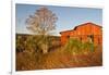 Red Barn in Texas Hill Country, USA-Larry Ditto-Framed Photographic Print