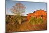 Red Barn in Texas Hill Country, USA-Larry Ditto-Mounted Photographic Print