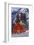 Red Barn in Winter-Darrell Gulin-Framed Photographic Print