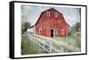 Red Barn Look Out-Milli Villa-Framed Stretched Canvas