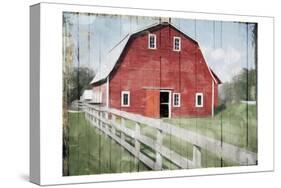 Red Barn Look Out-Milli Villa-Stretched Canvas