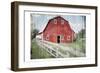 Red Barn Look Out-Milli Villa-Framed Art Print