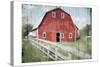 Red Barn Look Out-Milli Villa-Stretched Canvas