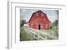 Red Barn Look Out-Milli Villa-Framed Art Print
