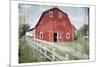 Red Barn Look Out-Milli Villa-Mounted Art Print