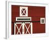 Red Barn, North Battleford, Saskatchewan, Canada-Walter Bibikow-Framed Photographic Print