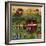 Red Barn Quilters-Cheryl Bartley-Framed Giclee Print