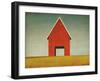 Red Barn Summer-Ryan Fowler-Framed Art Print