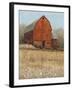 Red Barn View I-Tim O'toole-Framed Art Print