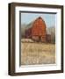 Red Barn View I-Tim O'toole-Framed Art Print