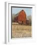 Red Barn View I-Tim O'toole-Framed Art Print