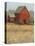 Red Barn View II-Tim O'toole-Stretched Canvas