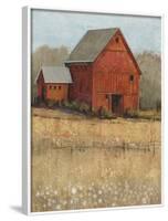 Red Barn View II-Tim O'toole-Framed Art Print