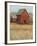 Red Barn View II-Tim O'toole-Framed Art Print