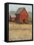 Red Barn View II-Tim O'toole-Framed Stretched Canvas