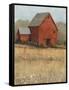 Red Barn View II-Tim O'toole-Framed Stretched Canvas