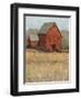 Red Barn View II-Tim O'toole-Framed Art Print