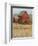 Red Barn View II-Tim O'toole-Framed Art Print