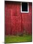 Red Barn Wall-Steve Gadomski-Mounted Photographic Print