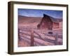 Red Barn, Wallowa County, Oregon, USA-Brent Bergherm-Framed Photographic Print