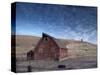 Red Barn, Wallowa County, Oregon, USA-Brent Bergherm-Stretched Canvas