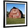 Red Barn-Ron Chapple-Framed Photographic Print