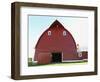 Red Barn-Marnie Burkhart-Framed Photographic Print