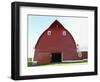 Red Barn-Marnie Burkhart-Framed Photographic Print