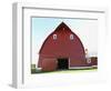 Red Barn-Marnie Burkhart-Framed Photographic Print