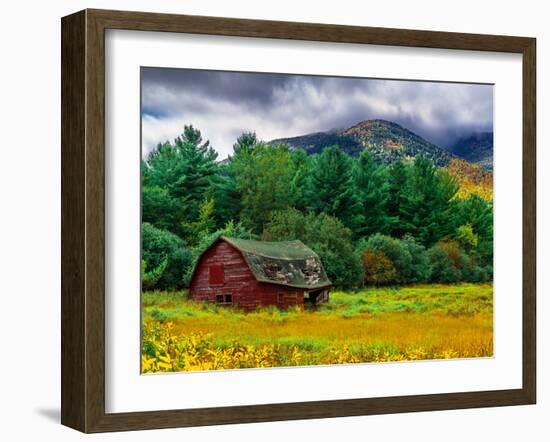 Red Barn-Steven Maxx-Framed Photographic Print