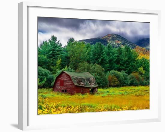 Red Barn-Steven Maxx-Framed Photographic Print