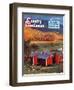 "Red Barns and Silos,"October 1, 1949-W.C. Griffith-Framed Giclee Print
