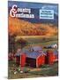 "Red Barns and Silos,"October 1, 1949-W.C. Griffith-Mounted Giclee Print