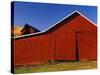 Red Barns-Stuart Westmorland-Stretched Canvas