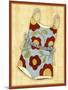 Red Bathing Suit Print-Robin Betterley-Mounted Giclee Print