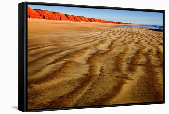 Red Beach II-Howard Ruby-Framed Stretched Canvas