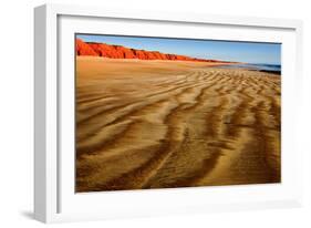 Red Beach II-Howard Ruby-Framed Photographic Print