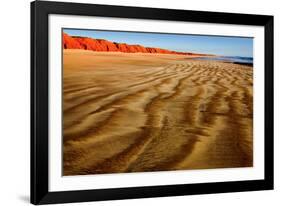 Red Beach II-Howard Ruby-Framed Photographic Print