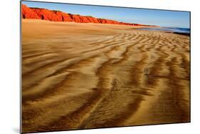 Red Beach II-Howard Ruby-Mounted Photographic Print