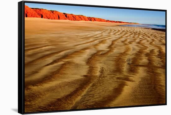 Red Beach II-Howard Ruby-Framed Stretched Canvas