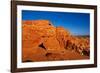 Red Beach-Howard Ruby-Framed Photographic Print