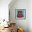 Red Bear-KASHINK-Framed Art Print displayed on a wall