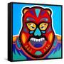 Red Bear-KASHINK-Framed Stretched Canvas