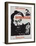 Red Beard, French Movie Poster, 1964-null-Framed Art Print