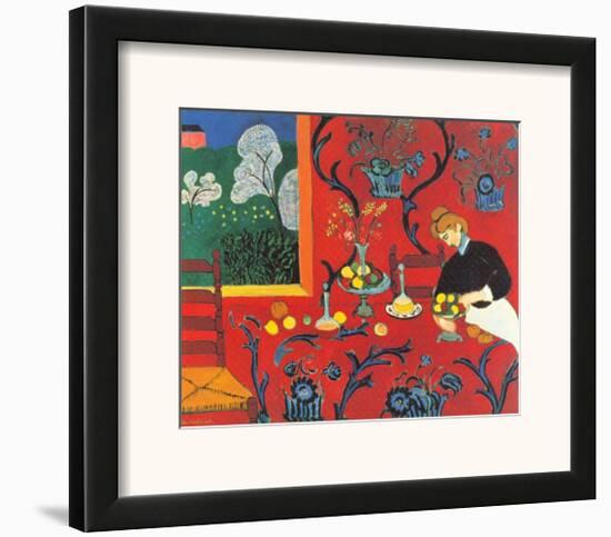 Red Bedroom-Henri Matisse-Framed Art Print